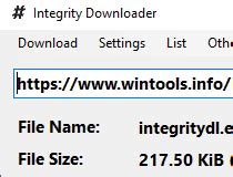 Integrity Downloader 2.1.0.6 Portable